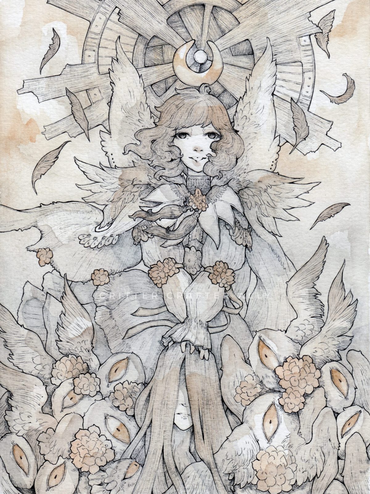 Original Work - "The Messenger's Harvest"